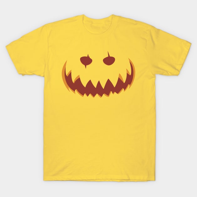 Halloween pumpkin smile #2 T-Shirt by archila